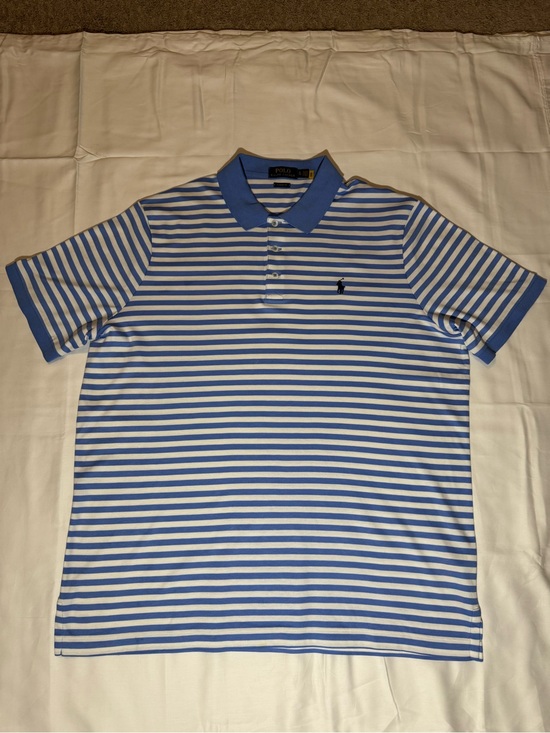 Ralph Lauren Other - Ralph Lauren Blue and White Striped Polo Shirt